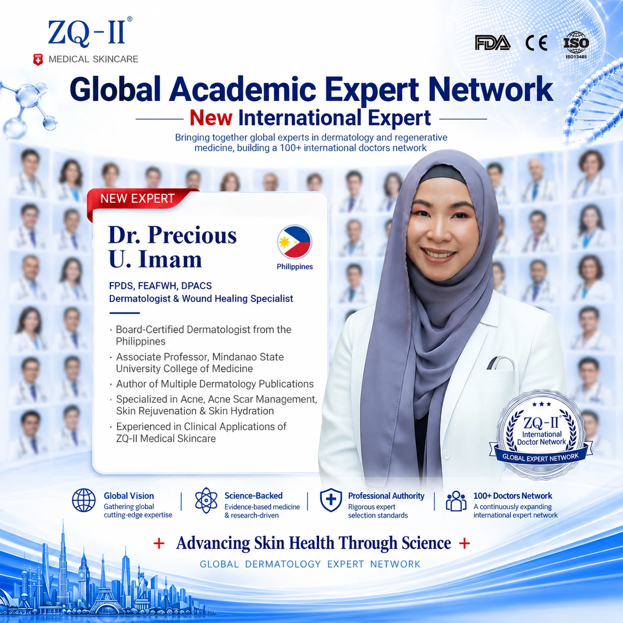 ZQ-II uradno pozdravlja dr. Precious U. Imam v ZQ-II Global Academic Expert Network