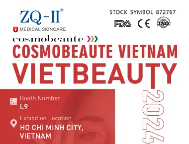 Vietbeauty x Cosmobeauté Vietnam 2024: poudarki medicinske nege kože ZQ-II